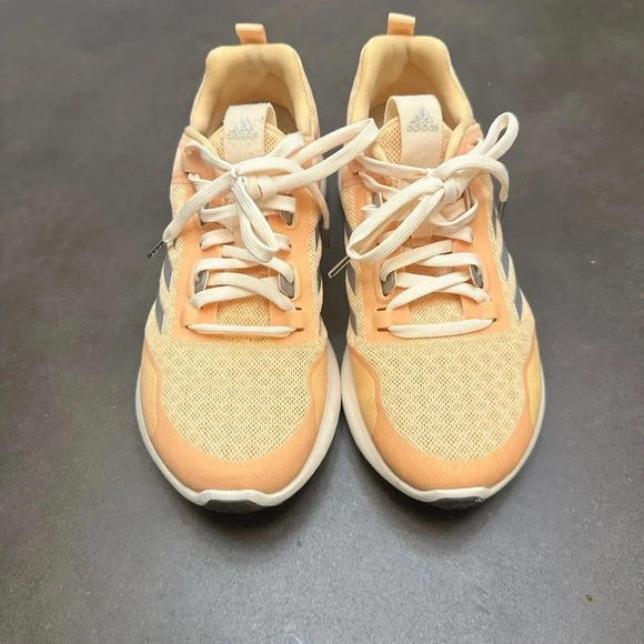 Adidas - women’s size 7.5 - light orange sneaker (worn once) - Picture 4 of 6